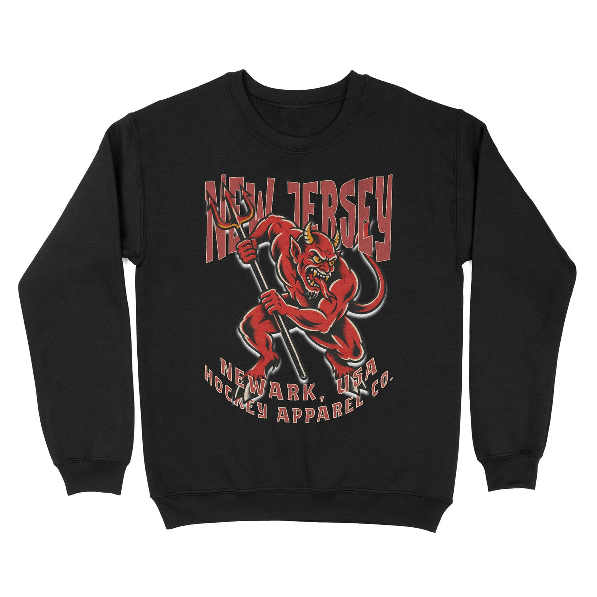 New Jersey Hockey Appl. Crewneck - Old Time Sports