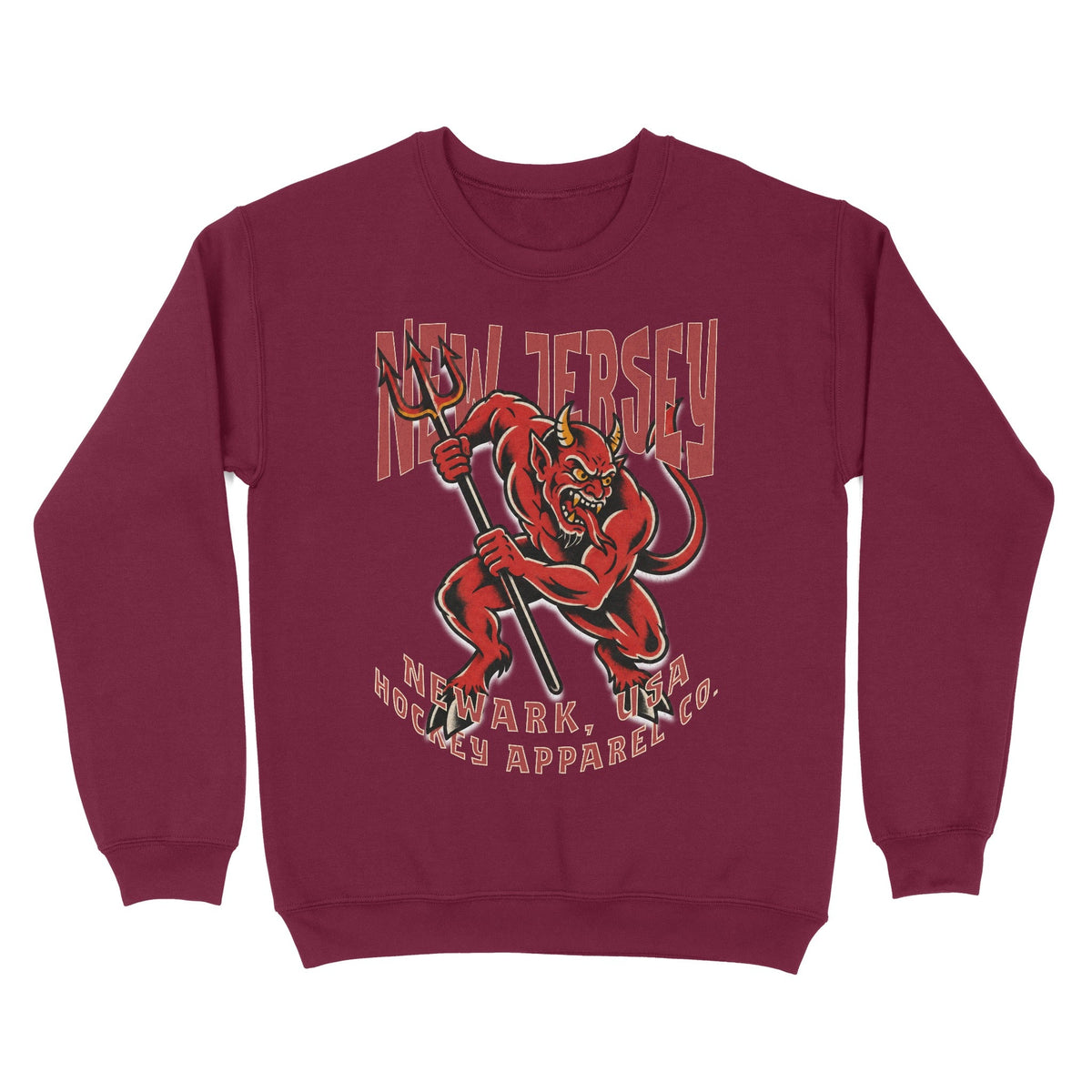 New Jersey Hockey Appl. Crewneck - Old Time Sports