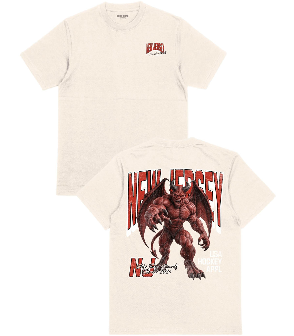 New Jersey Hockey Appl. T-Shirt - Old Time Sports