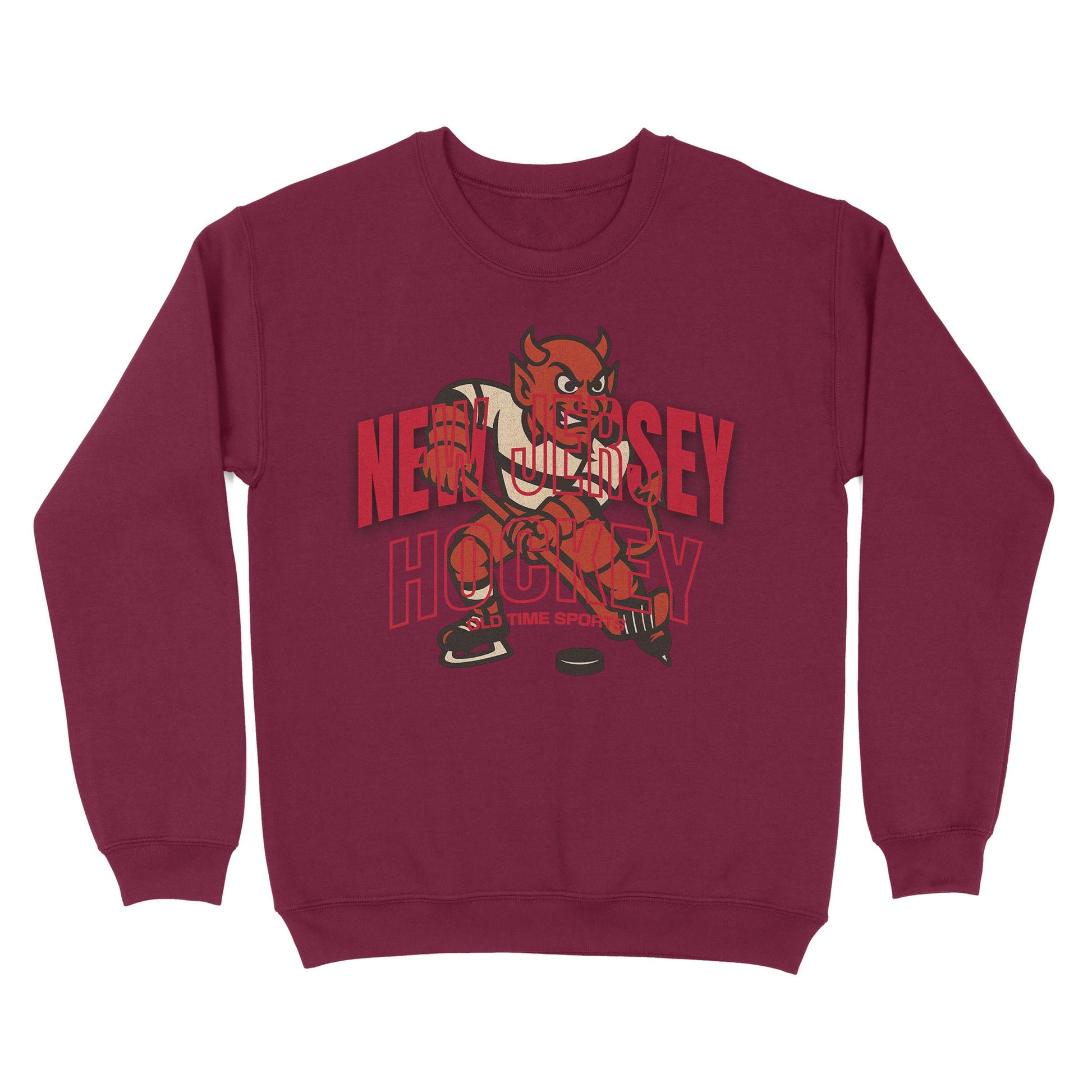 New Jersey Hockey Basic Crewneck - Old Time Sports