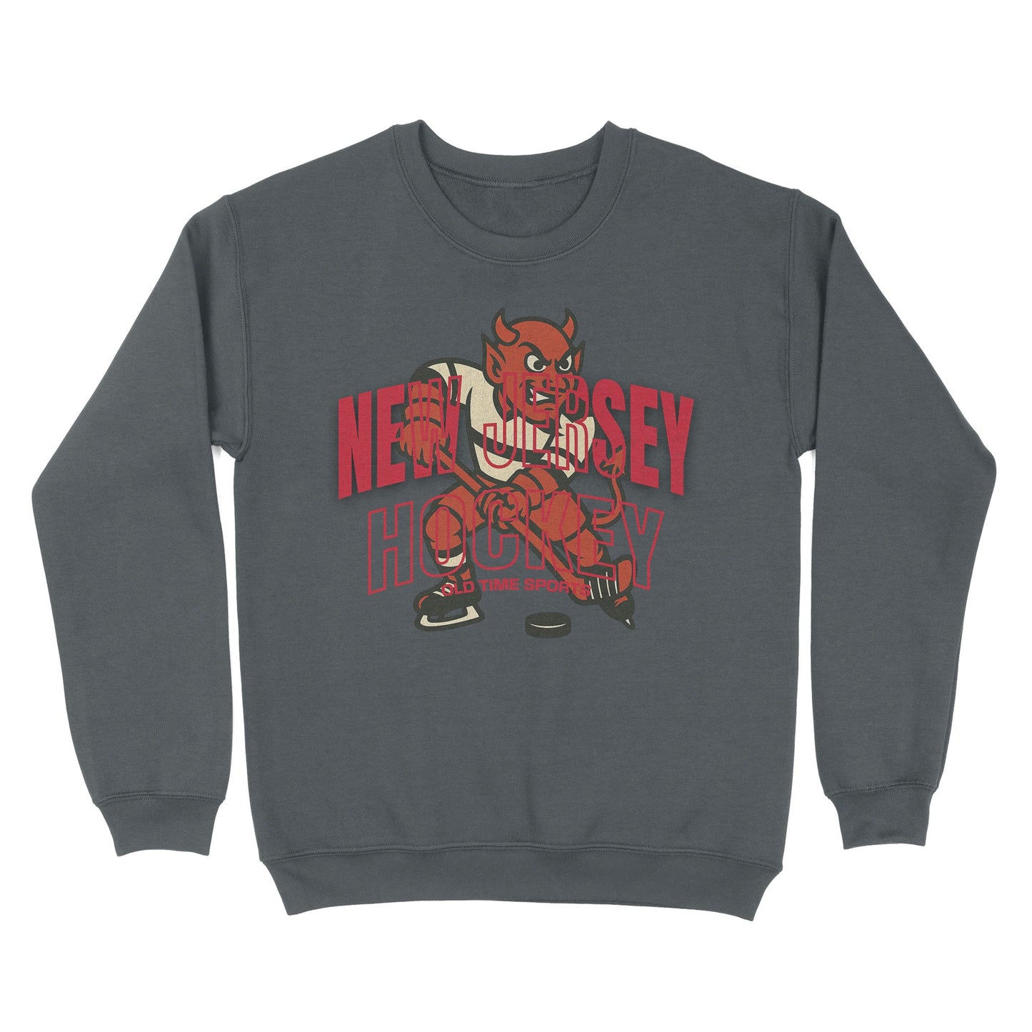 New Jersey Hockey Basic Crewneck - Old Time Sports