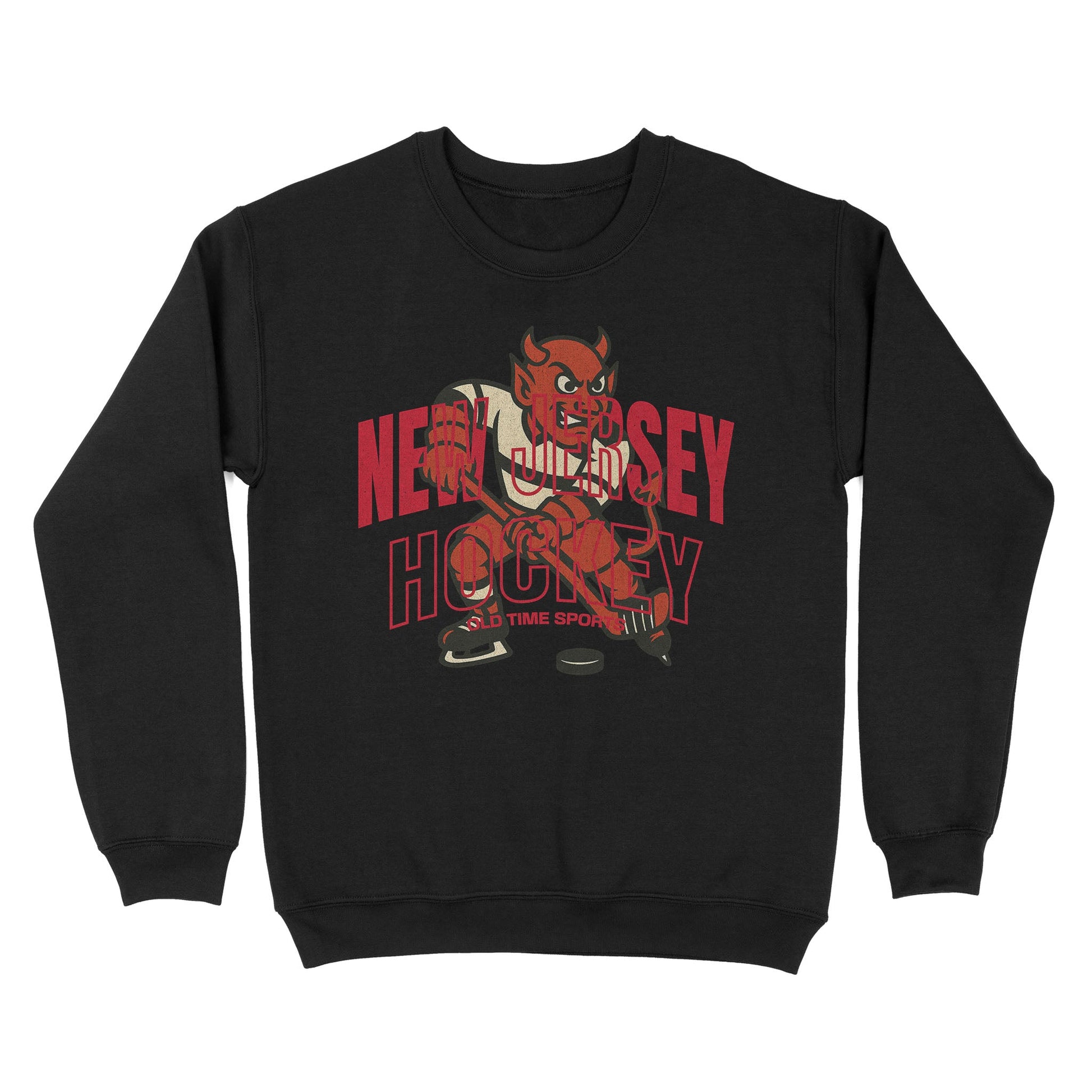 New Jersey Hockey Basic Crewneck - Old Time Sports