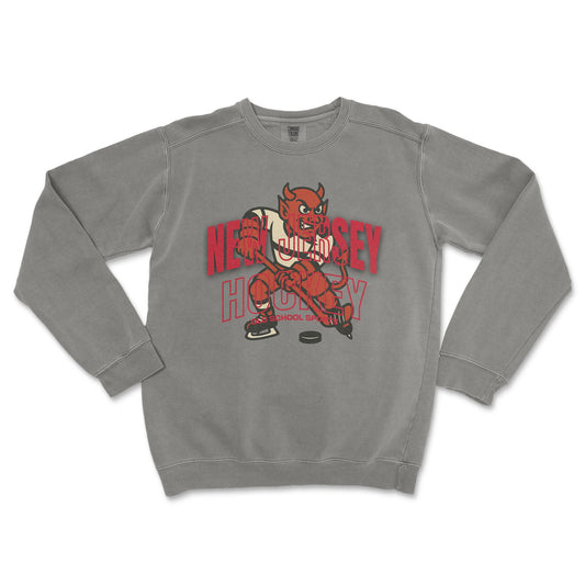 New Jersey Hockey Crewneck - Old Time Sports