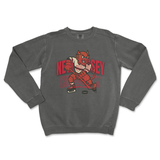 New Jersey Hockey Crewneck - Old Time Sports