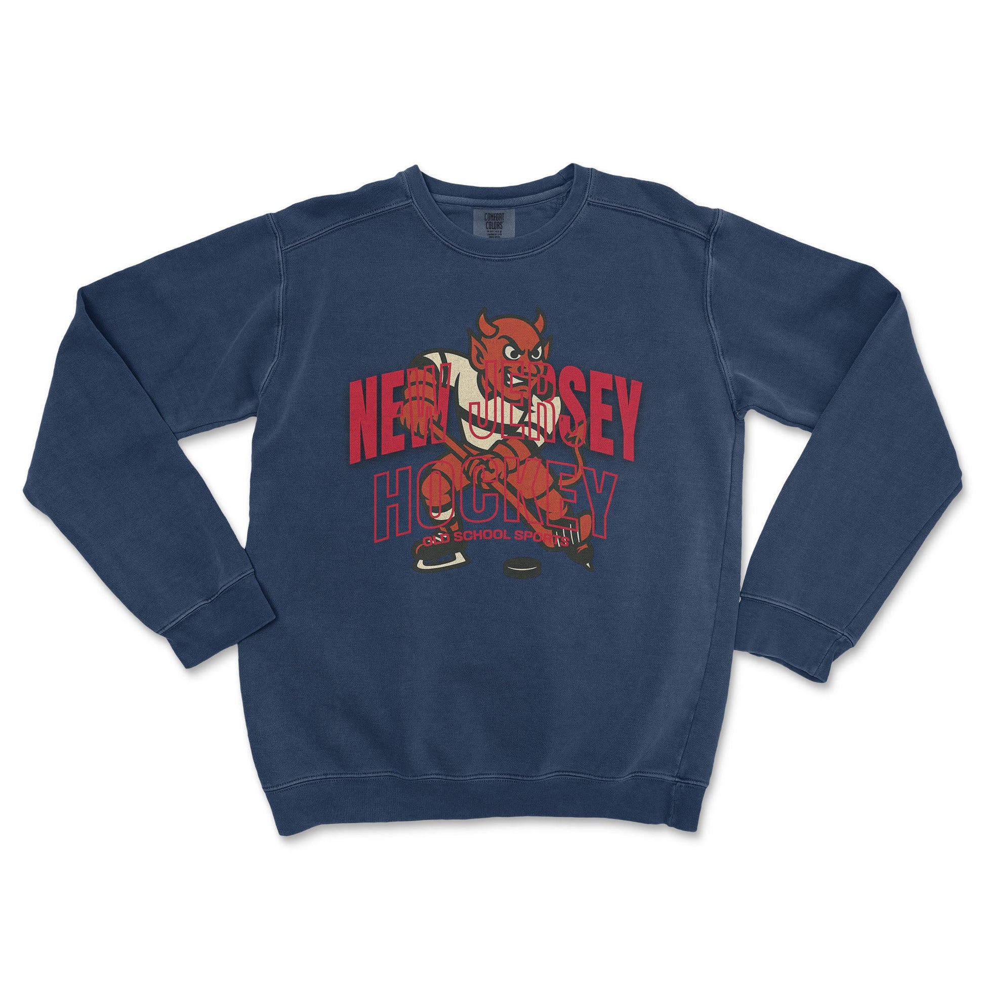 New Jersey Hockey Crewneck - Old Time Sports