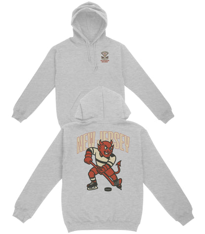 New Jersey Hockey v1 Basic Hoodie