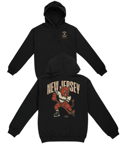New Jersey Hockey v1 Basic Hoodie