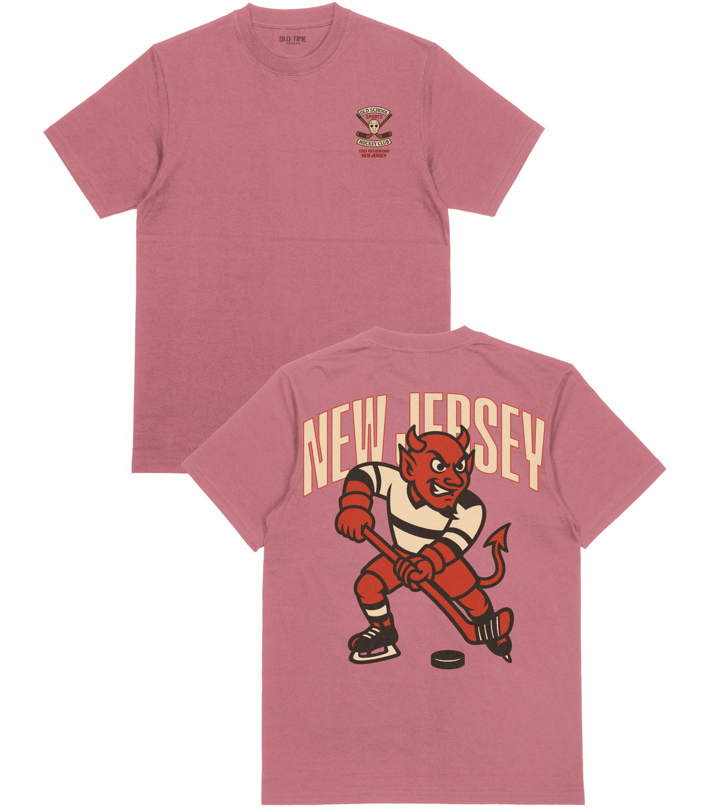 New Jersey Hockey v1 T-Shirt - Old Time Sports