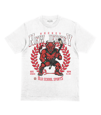 New Jersey Hockey v2 T-Shirt - Old Time Sports