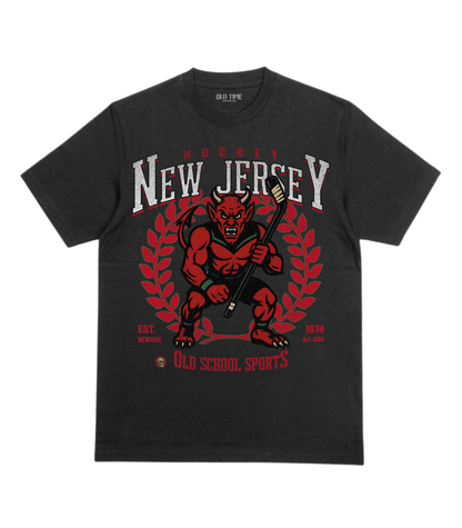 New Jersey Hockey v2 T-Shirt - Old Time Sports