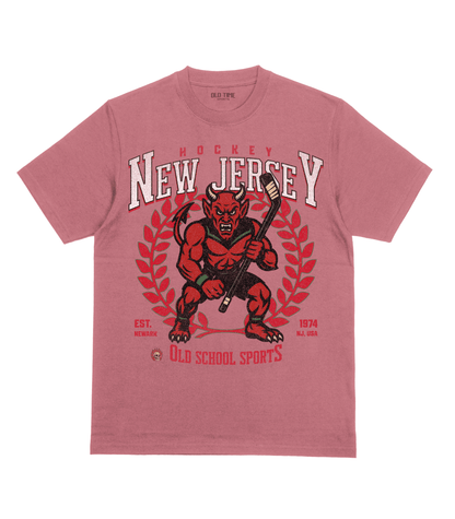 New Jersey Hockey v2 T-Shirt - Old Time Sports