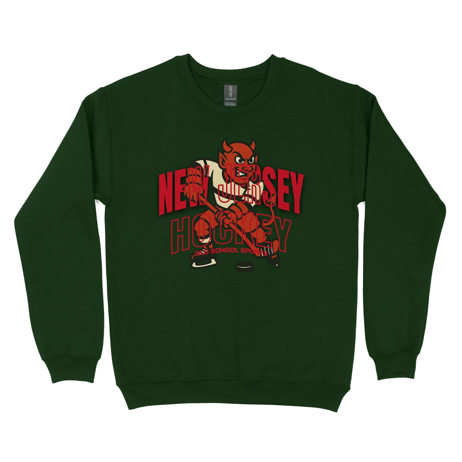 New Jersey Hockey YOUTH Crewneck - Old Time Sports