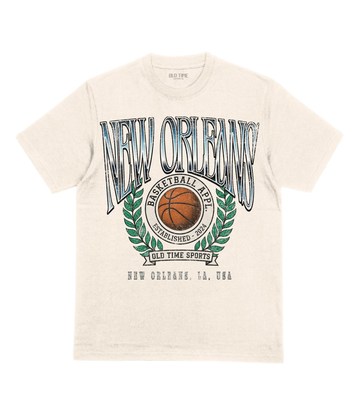 New Orleans Basketball T-Shirt - Old Time Sports