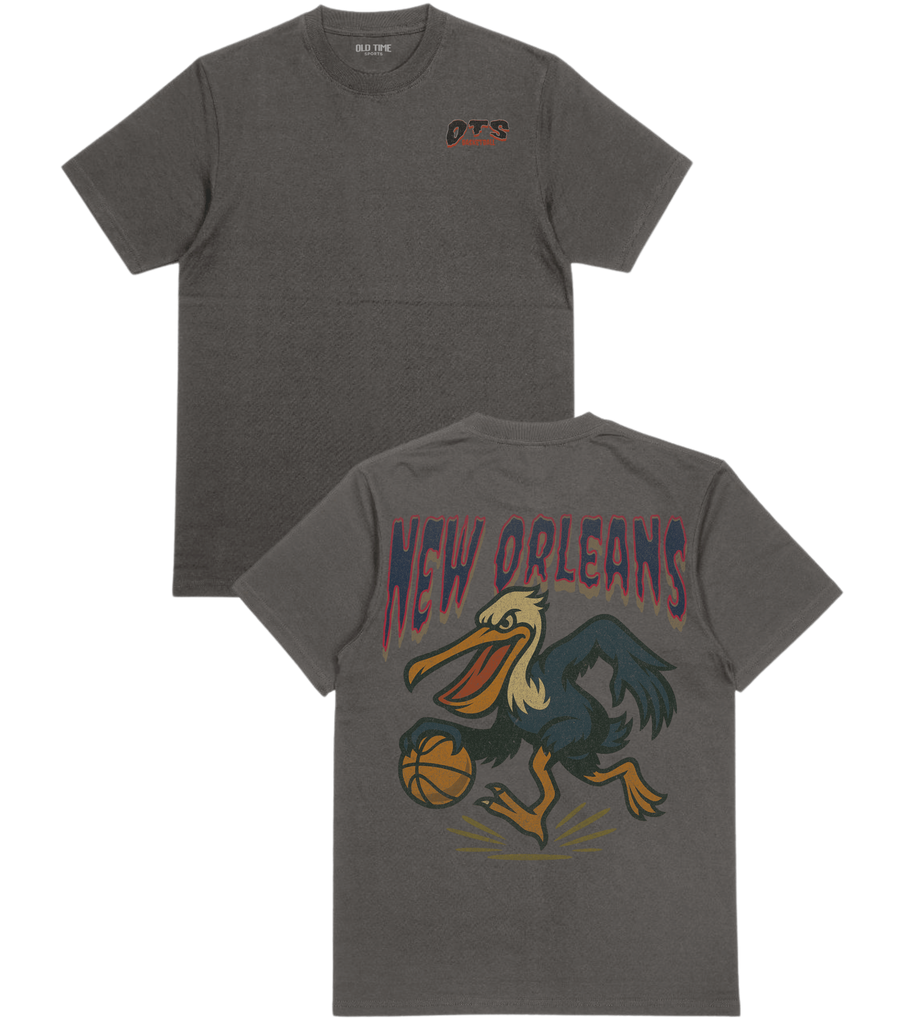 New Orleans Basketball T-Shirt - Old Time Sports