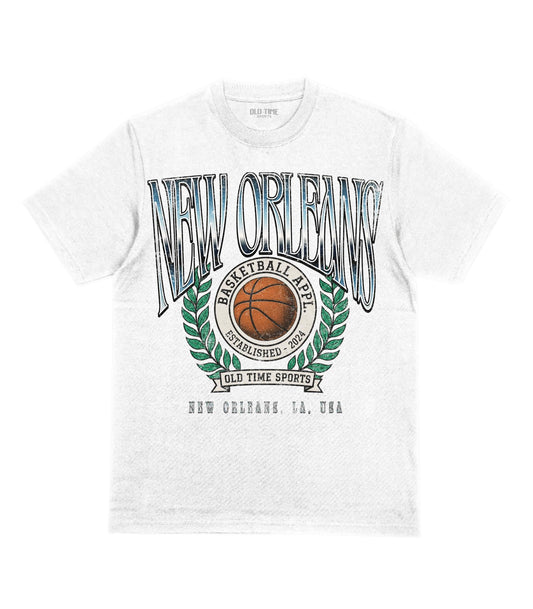 New Orleans Basketball T-Shirt - Old Time Sports
