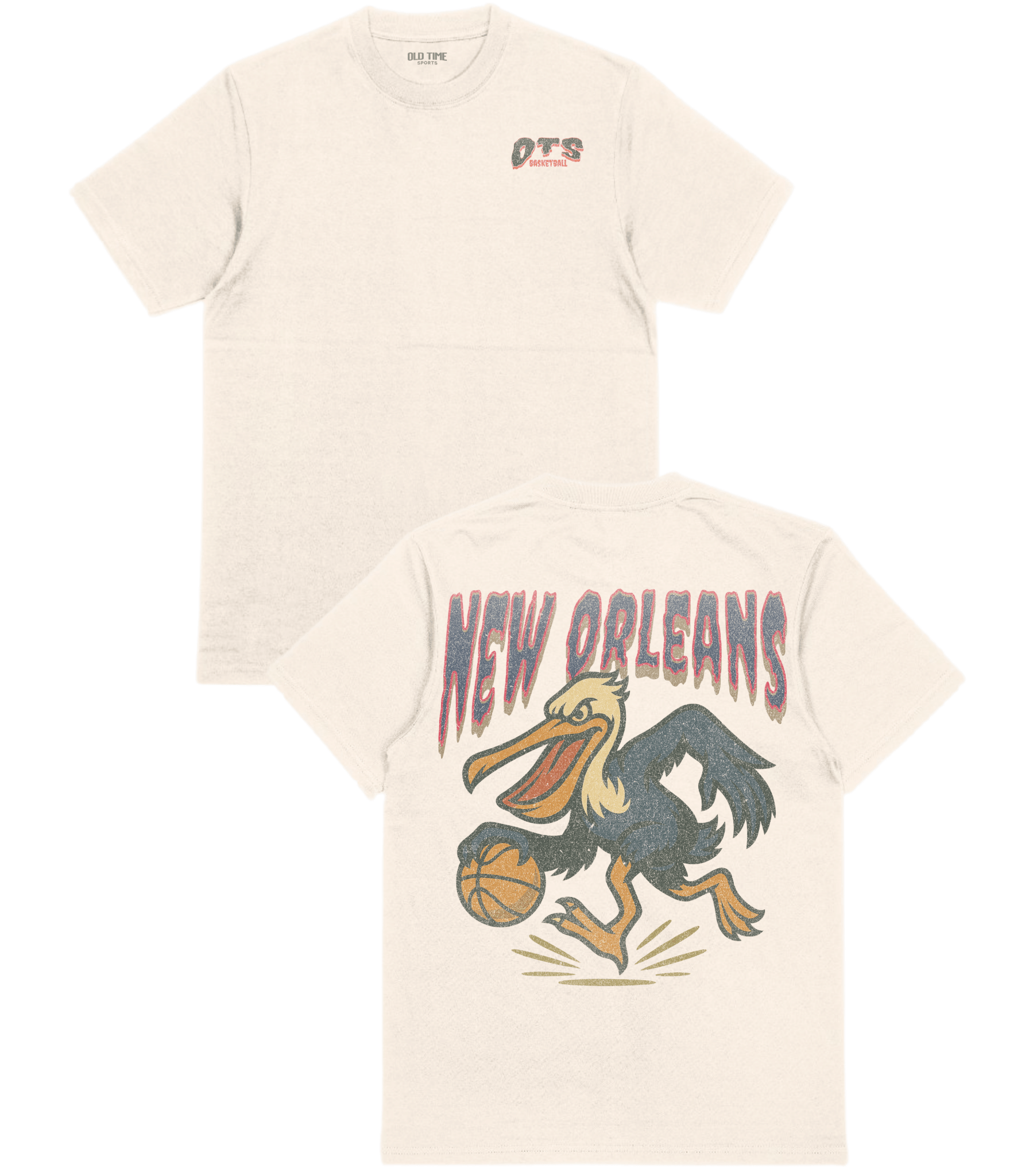 New Orleans Basketball T-Shirt - Old Time Sports