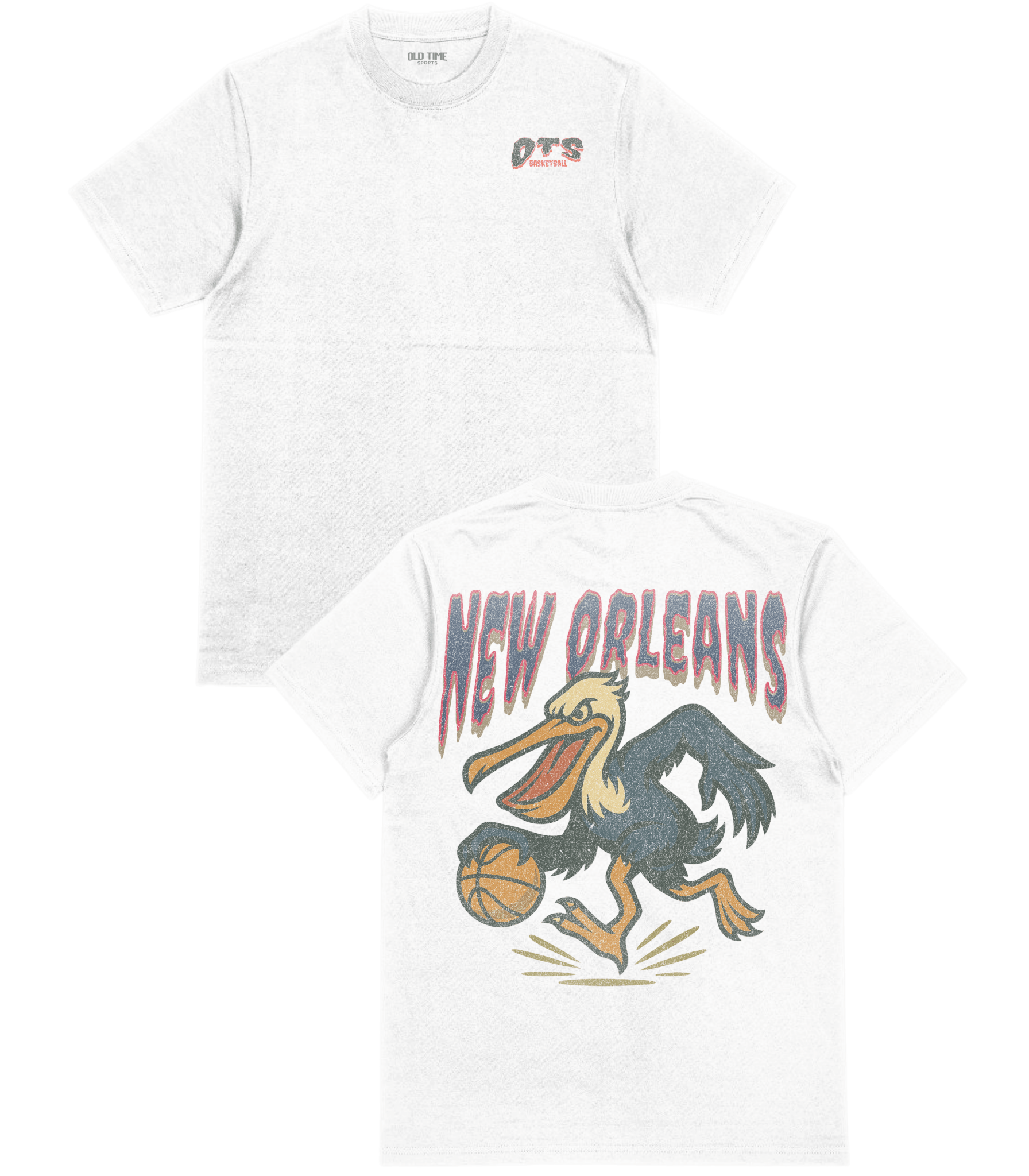 New Orleans Basketball T-Shirt - Old Time Sports