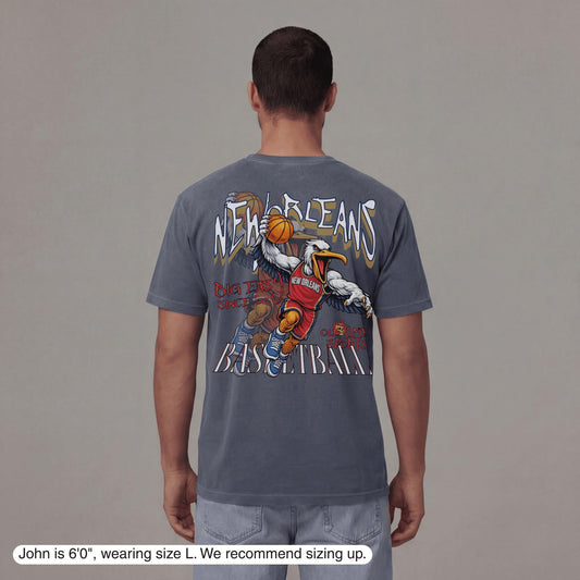 New Orleans Dunkman T-Shirt - Old Time Sports