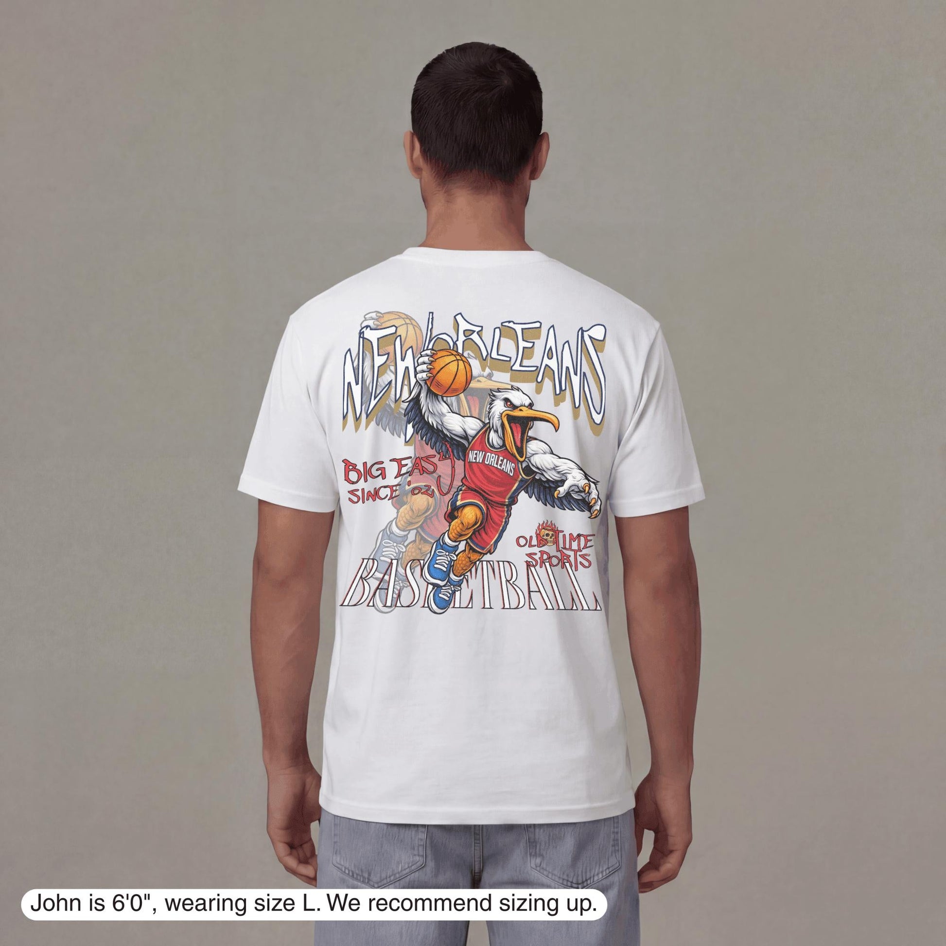 New Orleans Dunkman T-Shirt - Old Time Sports