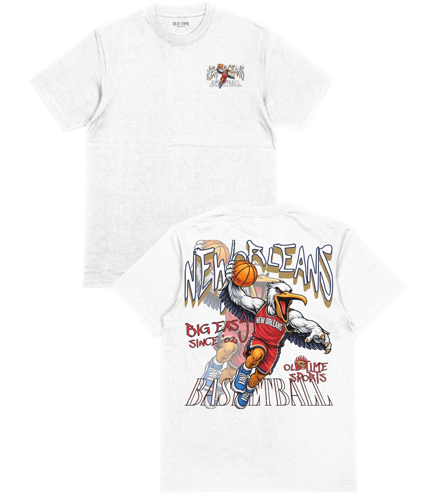 New Orleans Dunkman T-Shirt - Old Time Sports