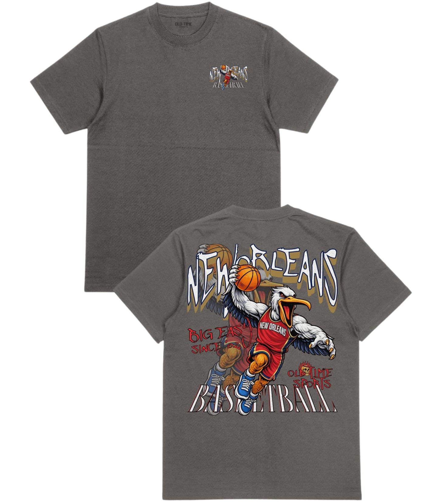 New Orleans Dunkman T-Shirt - Old Time Sports