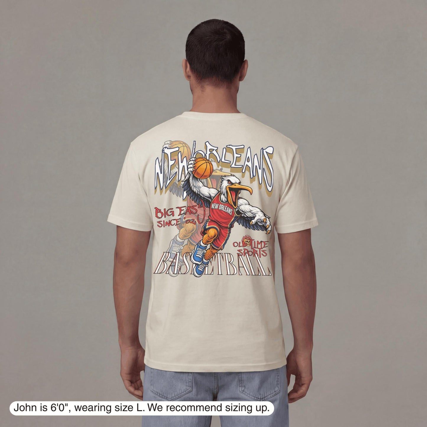 New Orleans Dunkman T-Shirt - Old Time Sports