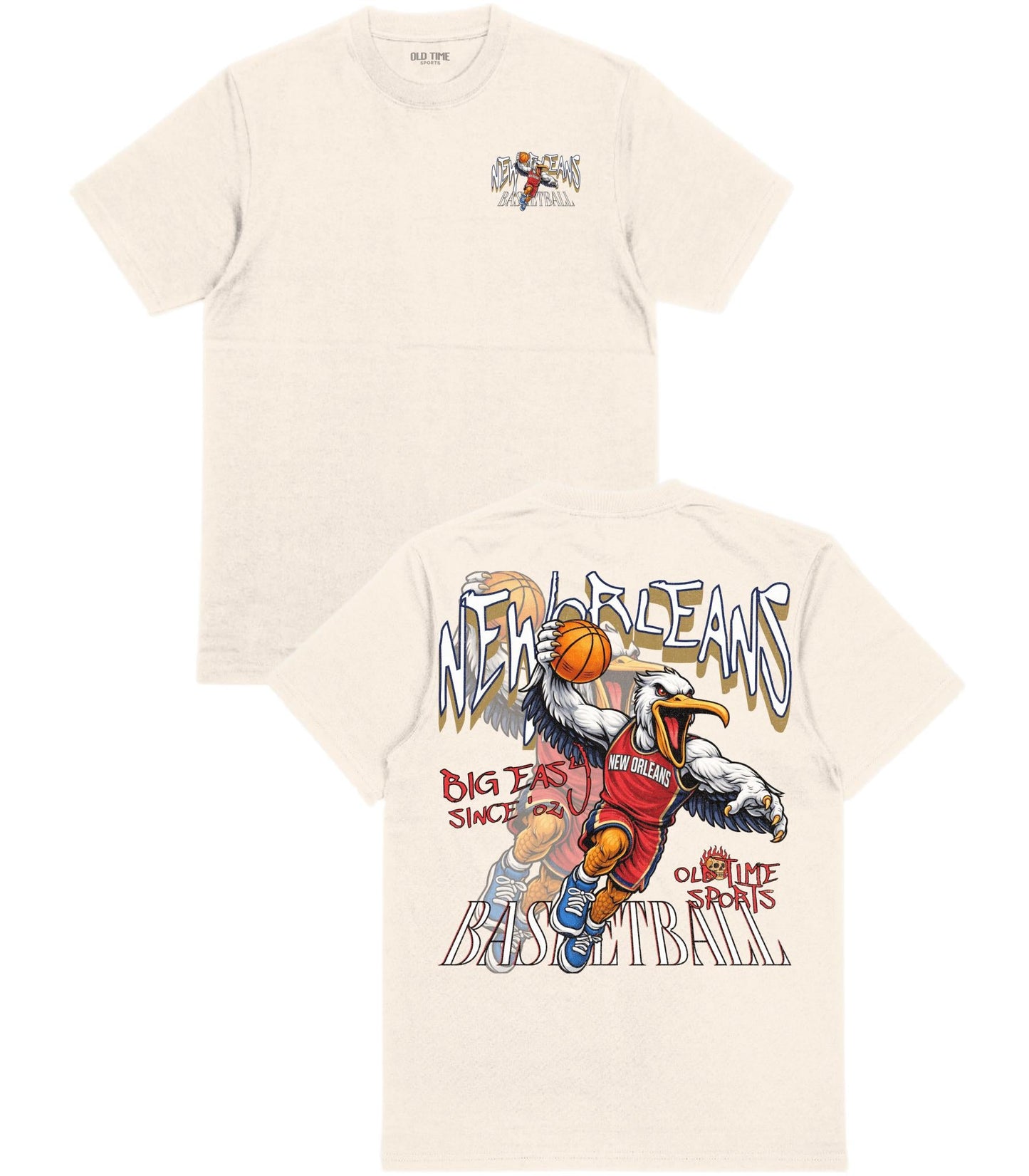 New Orleans Dunkman T-Shirt - Old Time Sports