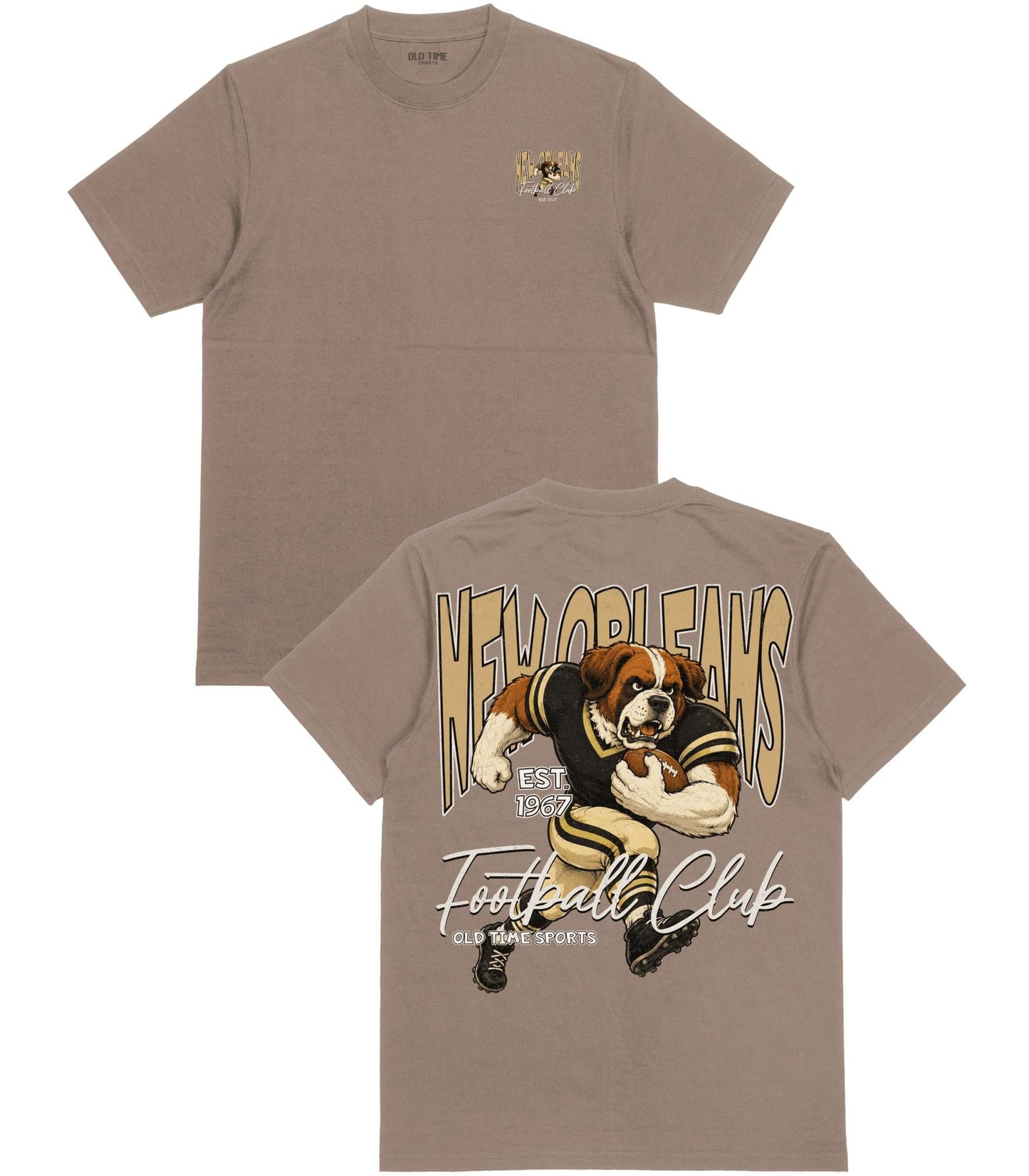 New Orleans Football 1967 T-Shirt - Old Time Sports