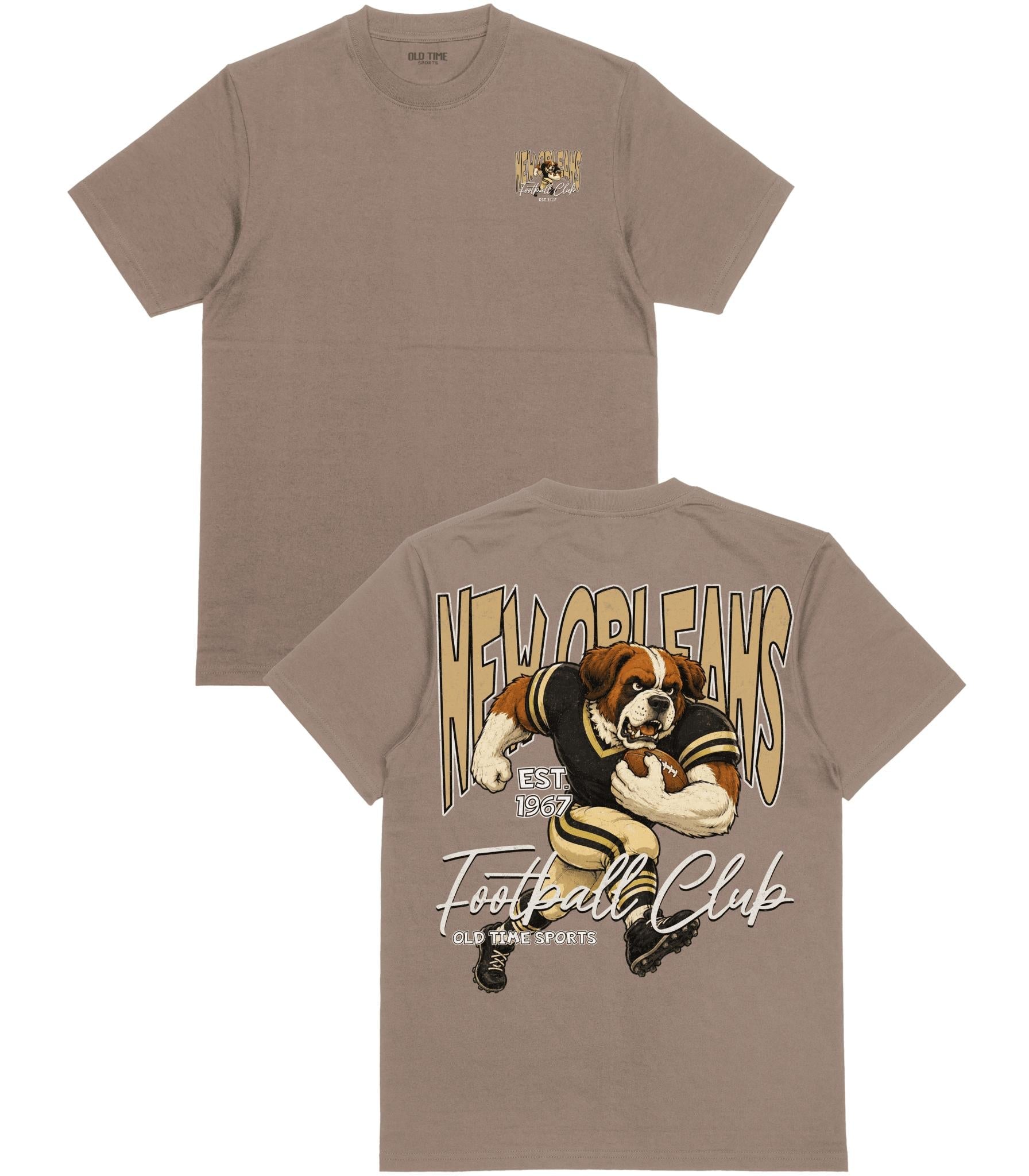 New Orleans Football 1967 T-Shirt - Old Time Sports