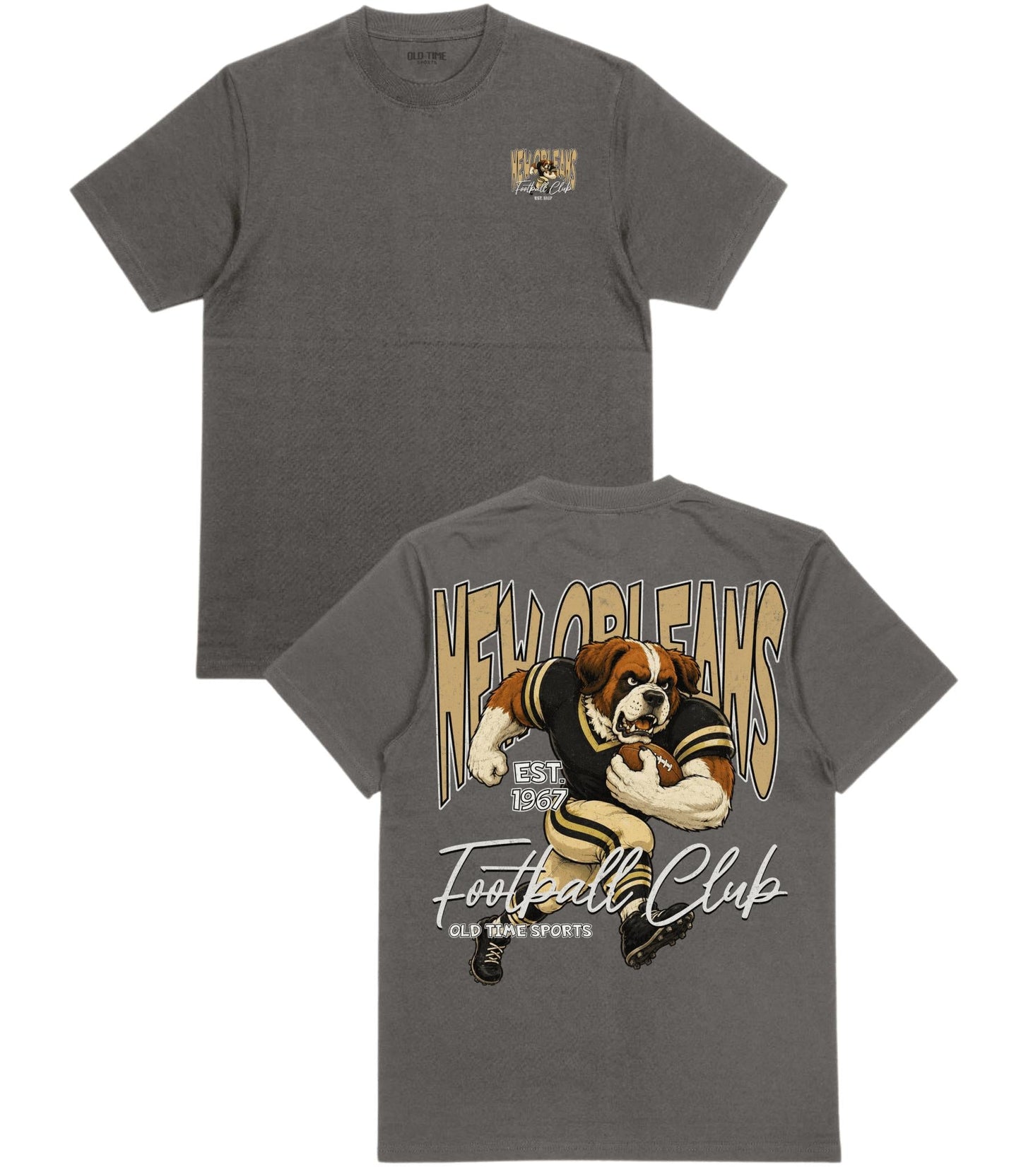New Orleans Football 1967 T-Shirt - Old Time Sports