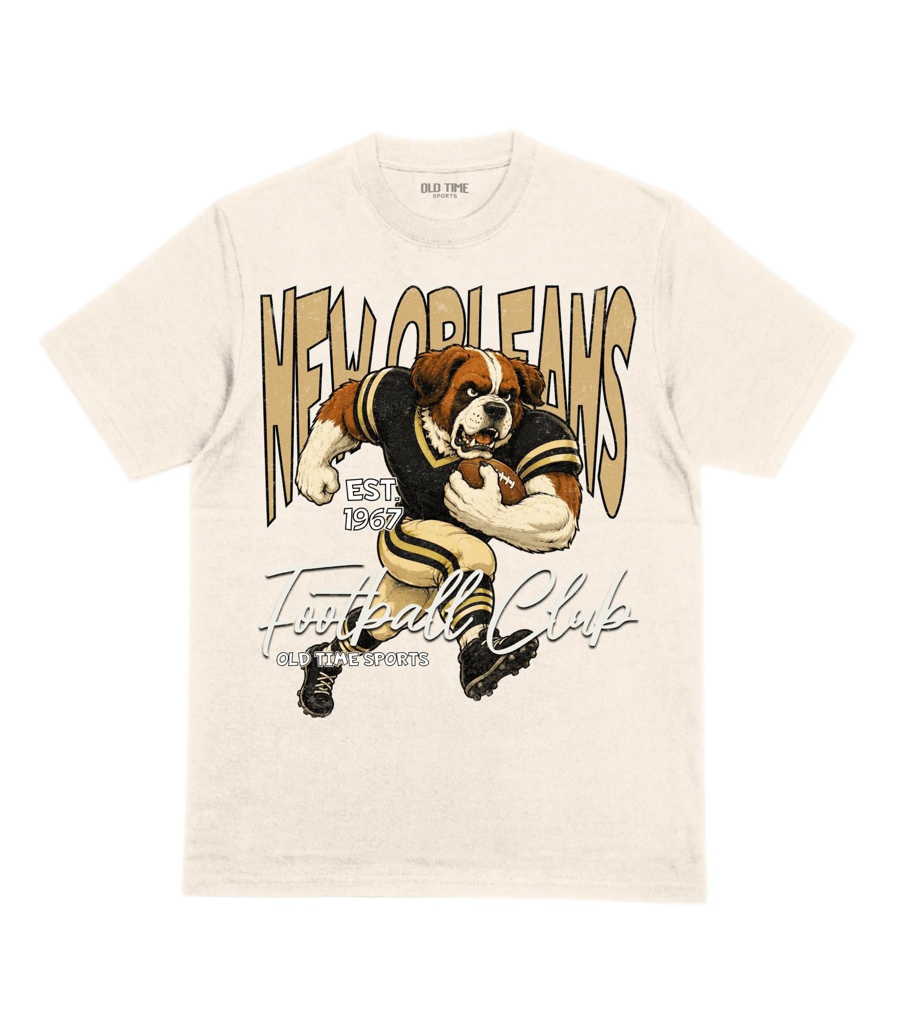 New Orleans Football 1967 v2 T-Shirt - Old Time Sports