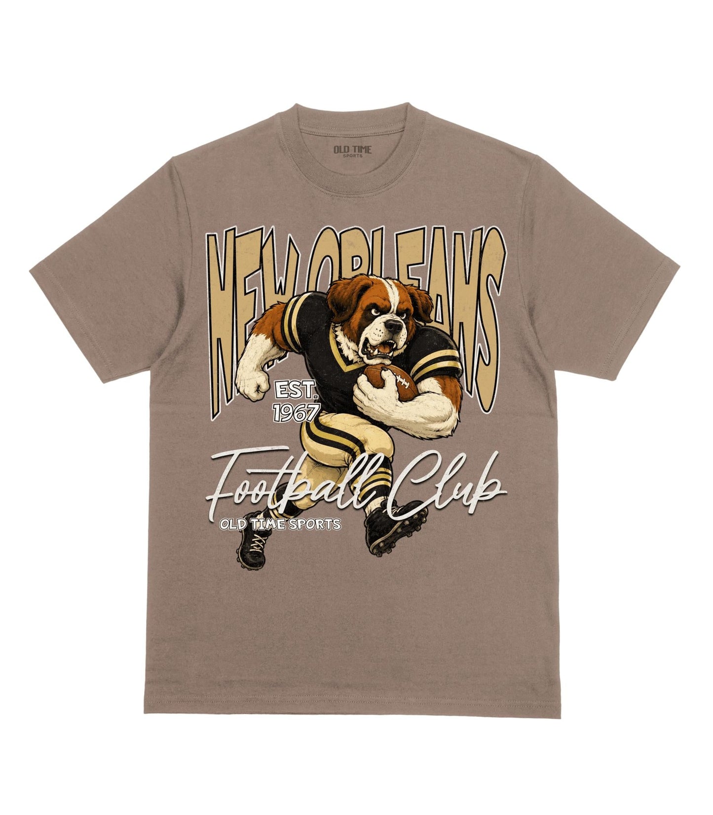 New Orleans Football 1967 v2 T-Shirt - Old Time Sports