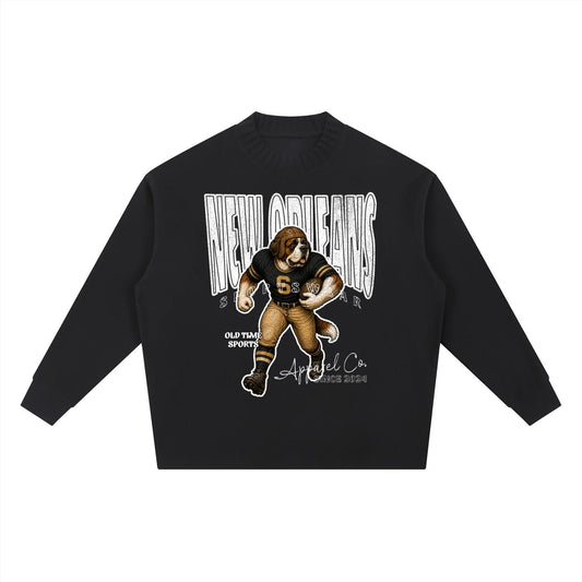 New Orleans Football Knitted Sweater - Old Time Sports