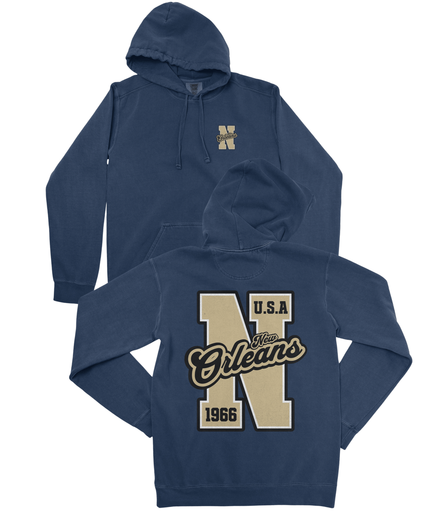 New Orleans Football Premium Hoodie - Old Time Sports