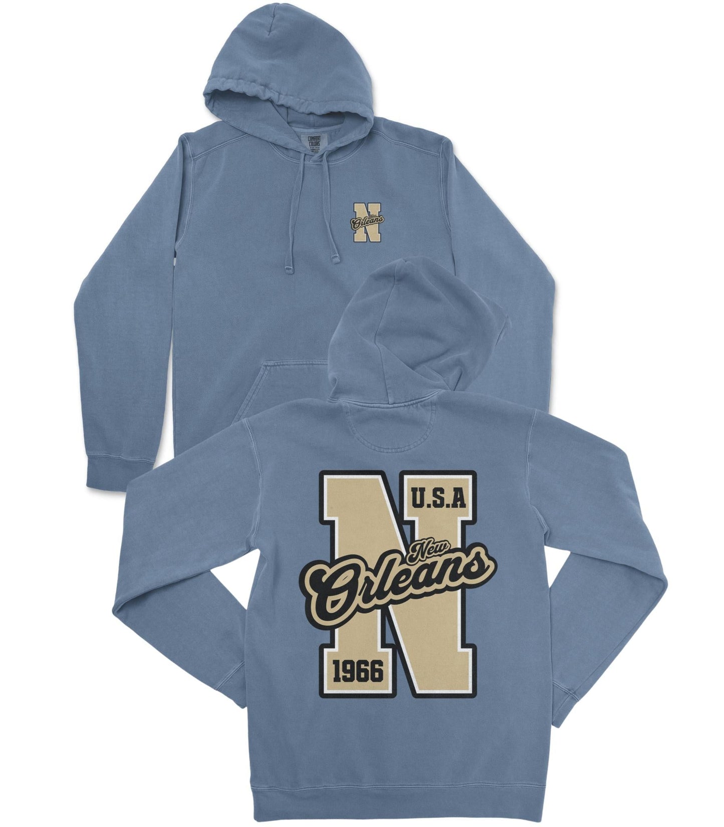 New Orleans Football Premium Hoodie - Old Time Sports