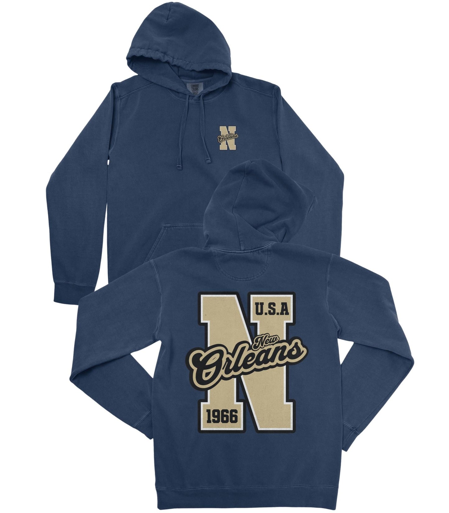 New Orleans Football Premium Hoodie - Old Time Sports