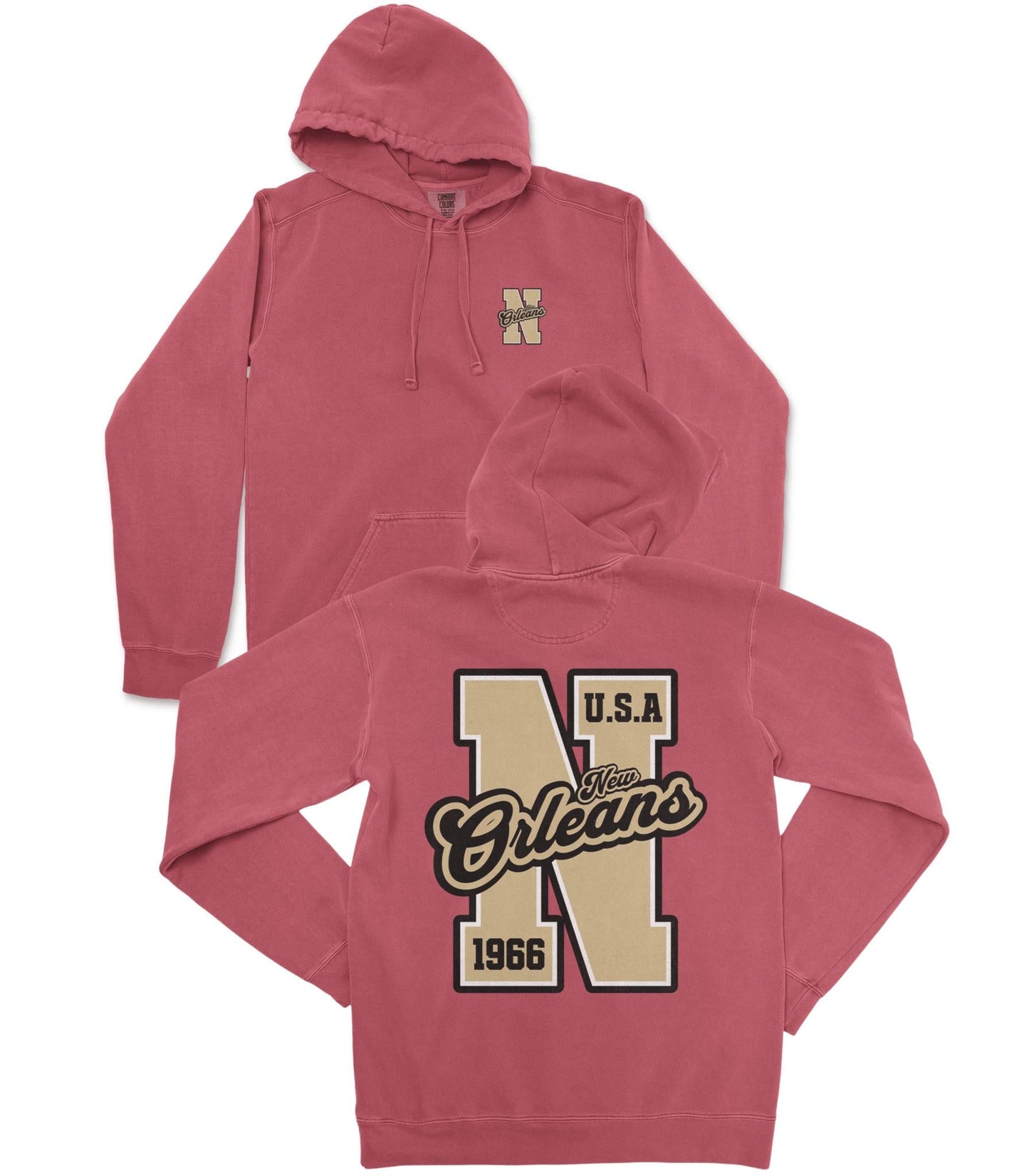 New Orleans Football Premium Hoodie - Old Time Sports