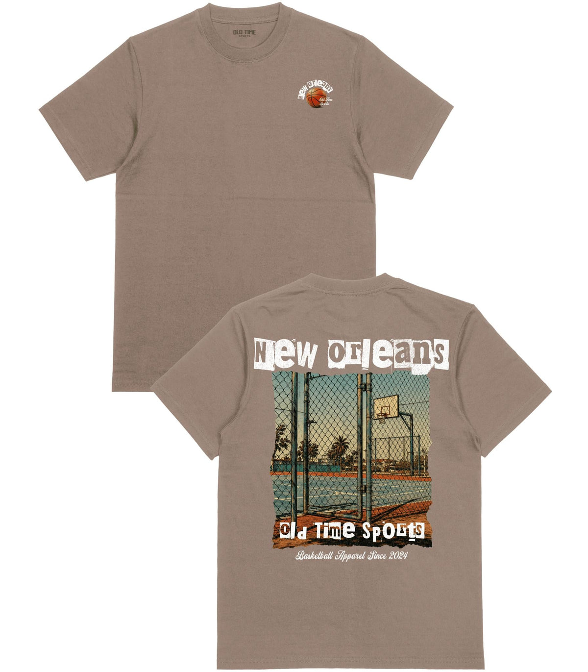 New Orleans Street T-Shirt - Old Time Sports