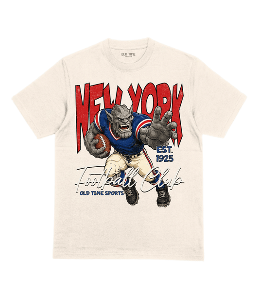 New York Football 1925 v2 T-Shirt - Old Time Sports