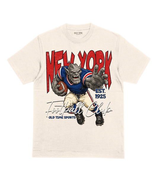 New York Football 1925 v2 T-Shirt - Old Time Sports