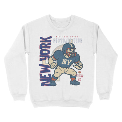 New York Football Basic Crewneck - Old Time Sports
