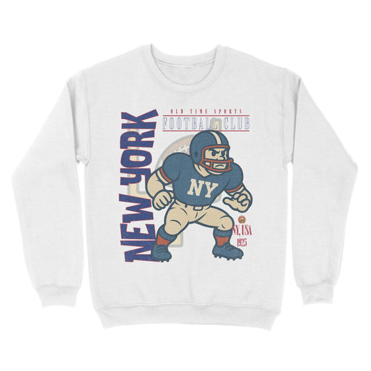 New York Football Basic Crewneck - Old Time Sports