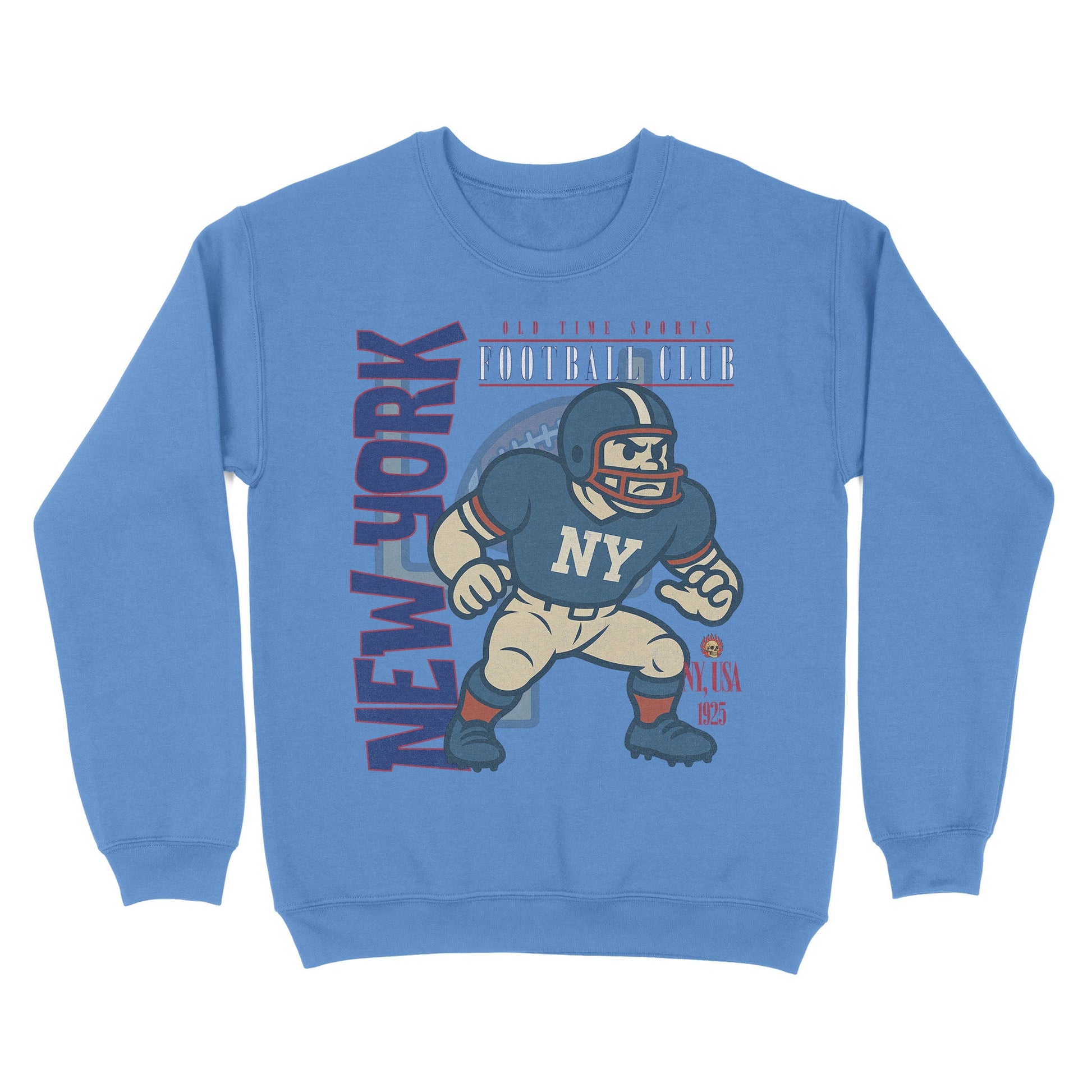 New York Football Basic Crewneck - Old Time Sports