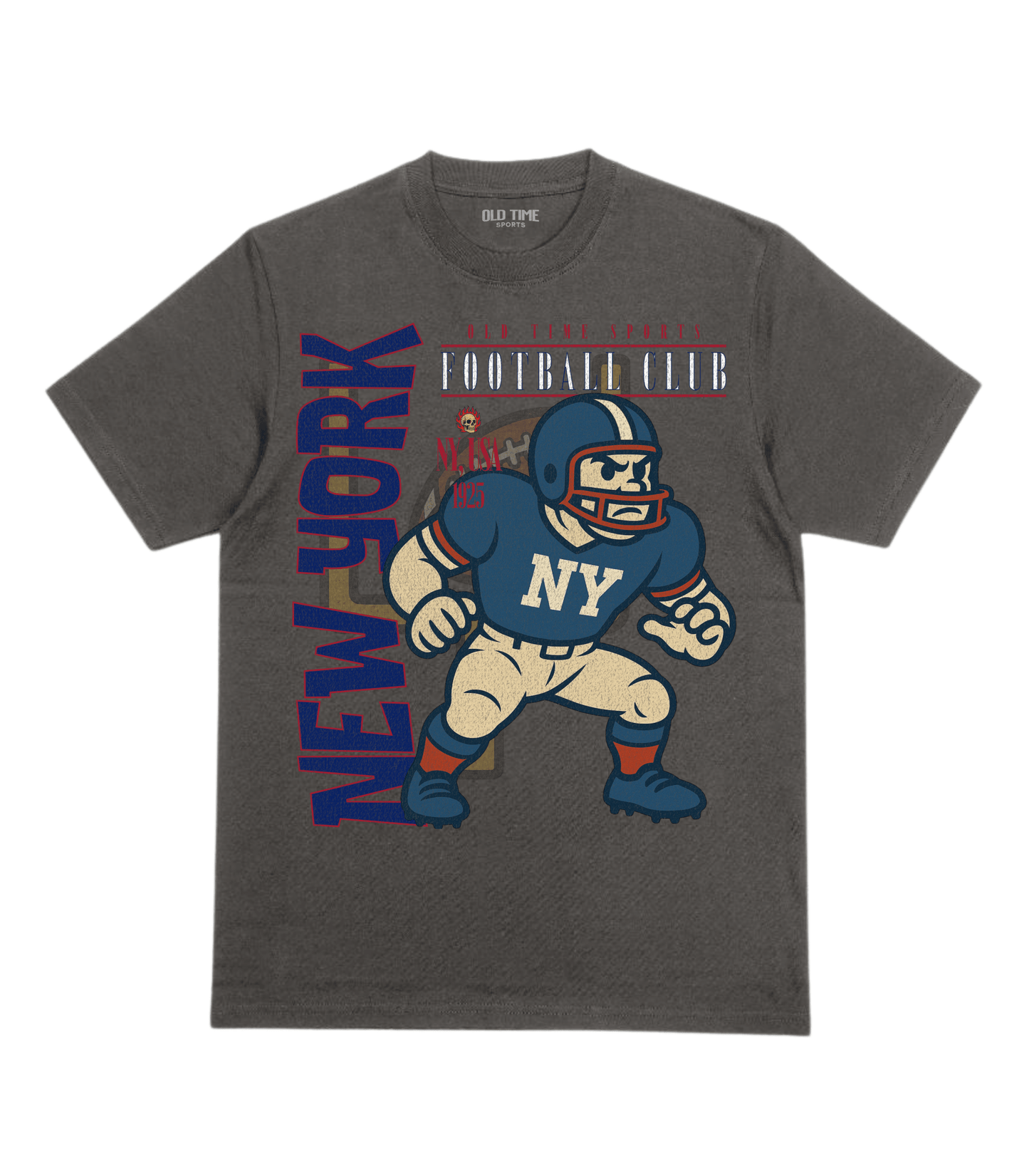 New York Football v2 T-Shirt - Old Time Sports