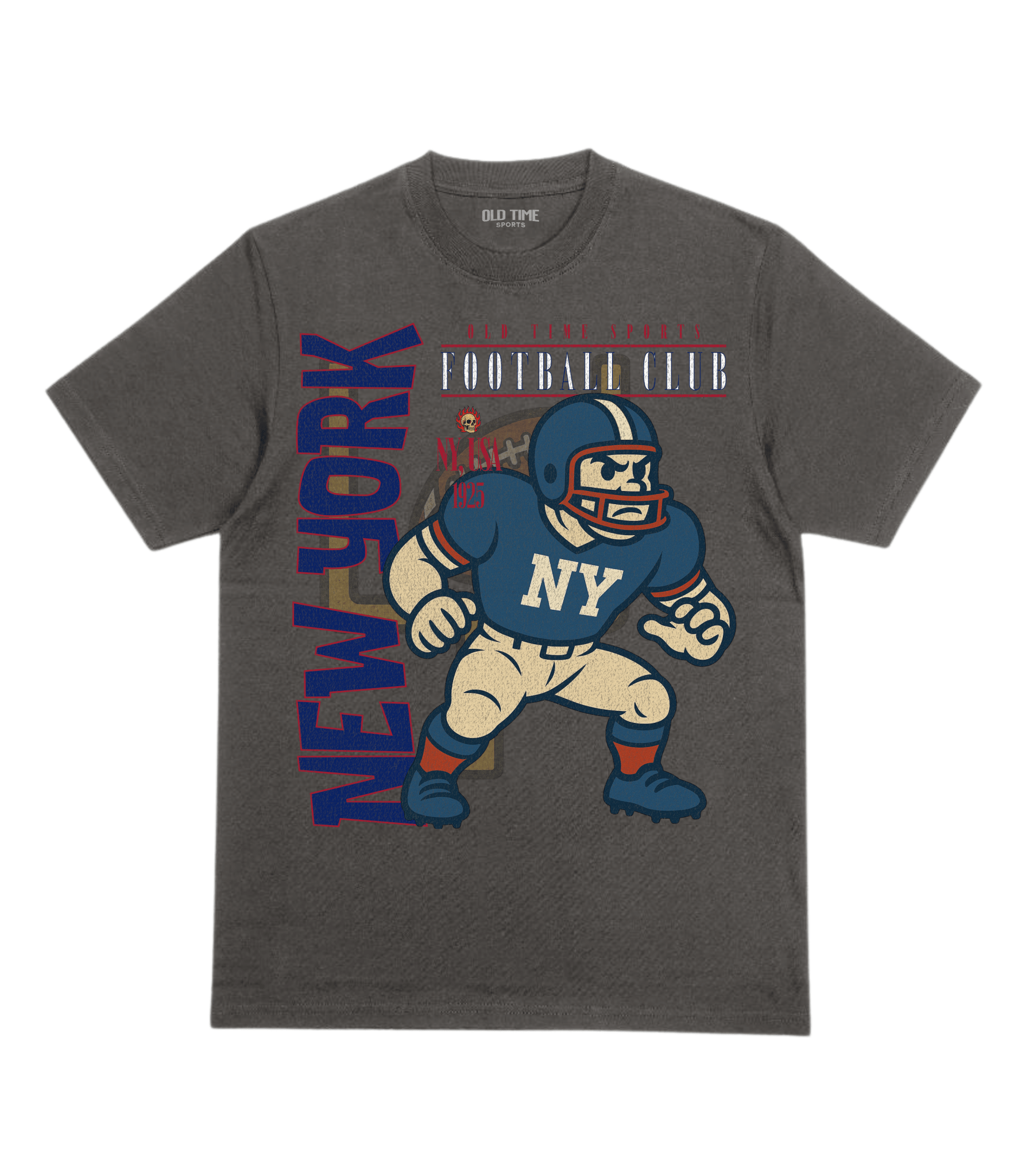 New York Football v2 T-Shirt - Old Time Sports