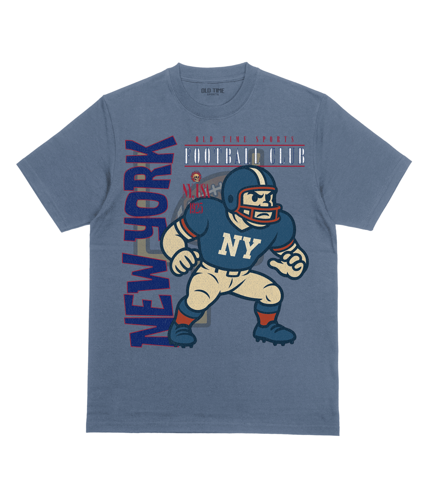 New York Football v2 T-Shirt - Old Time Sports