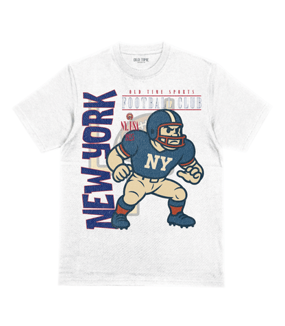 New York Football v2 T-Shirt - Old Time Sports