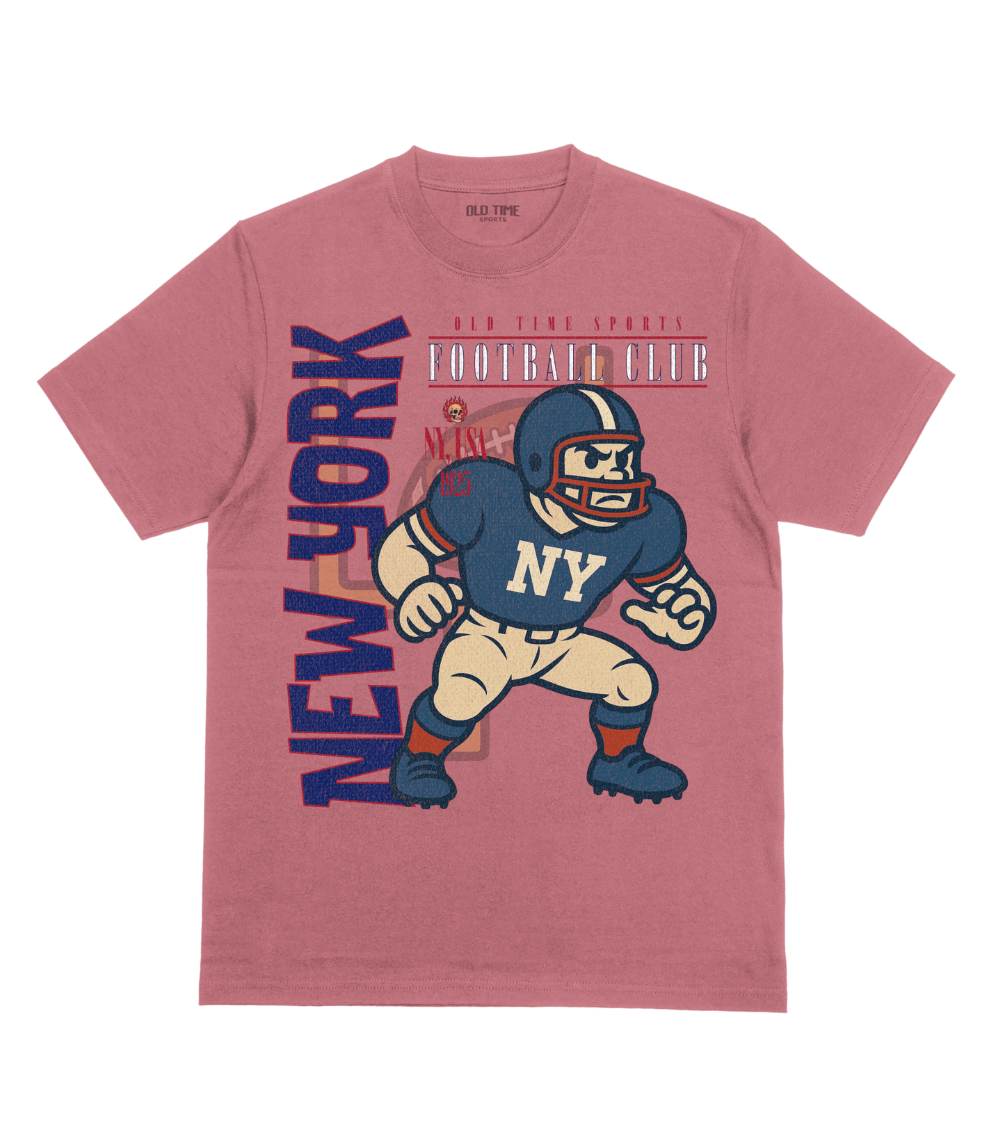 New York Football v2 T-Shirt - Old Time Sports