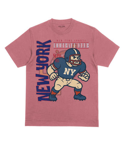 New York Football v2 T-Shirt - Old Time Sports