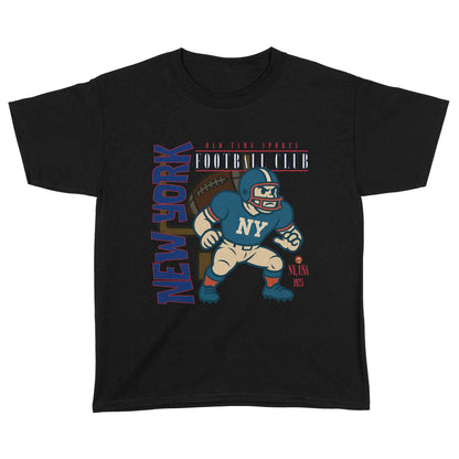 New York Football v2 YOUTH T-Shirt - Old Time Sports